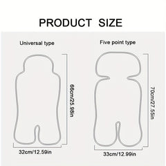 Baby Stroller Mat, Cooling and Non-sticky, Universal Stroller Fit, 0-3 Years