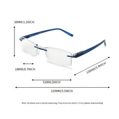 Diamond Cut Edge Presbyopic Glasses Lightweight Reading Glasses