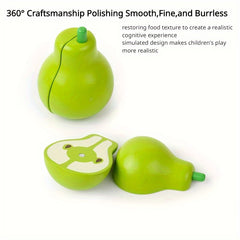 Kids Magnetic Vegetable Fruit Cutting Kitchen Toys