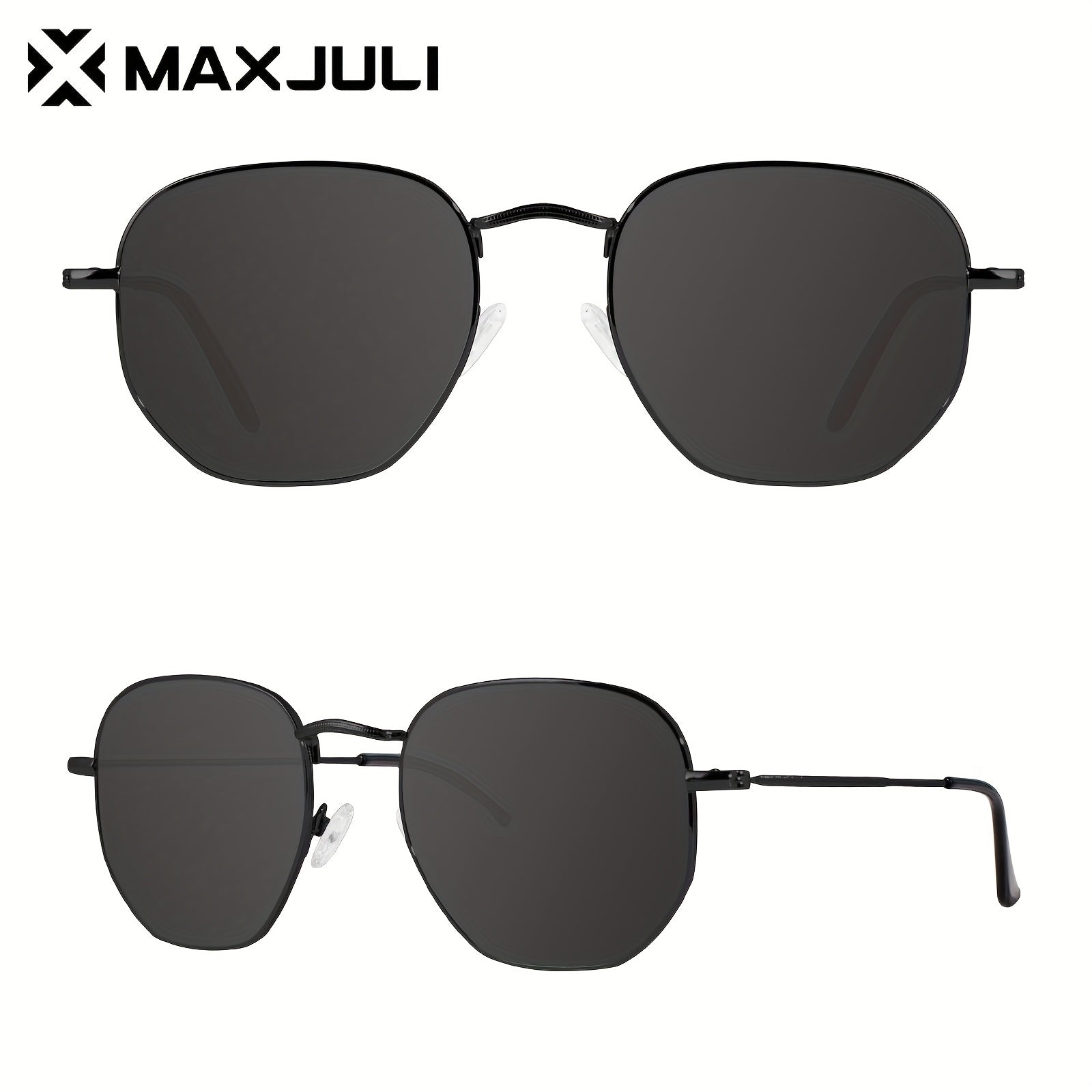 Hexagonal High Wear Resistant UV Sunglasses For Outdoor Activities
