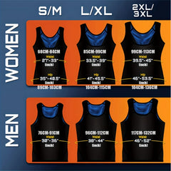 Women Men Sweat Body Shaper Vest Yoga Tummy Control Sauna Vest