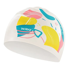 Cartoon Waterproof Swim Hat - Durable Silicone Swimming Cap