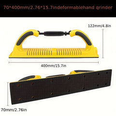 HIFESON 70 198mm Square Manual Sanding Disc Holder