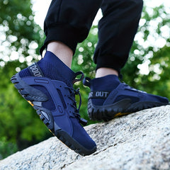 Men's Hiking Shoes Breathable Durable Anti-skid Lace Up Shoes