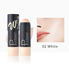 Pudaier Matte Foundation Stick 12 Colors Lightweight Breathable