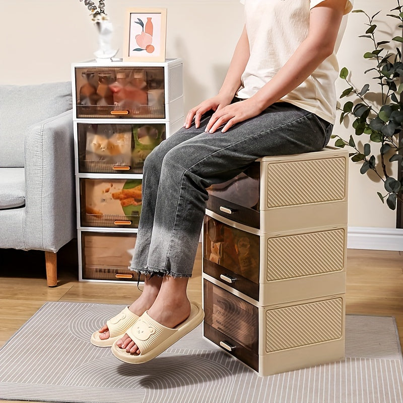 1pc Folding Storage Box For Storage Cabinet