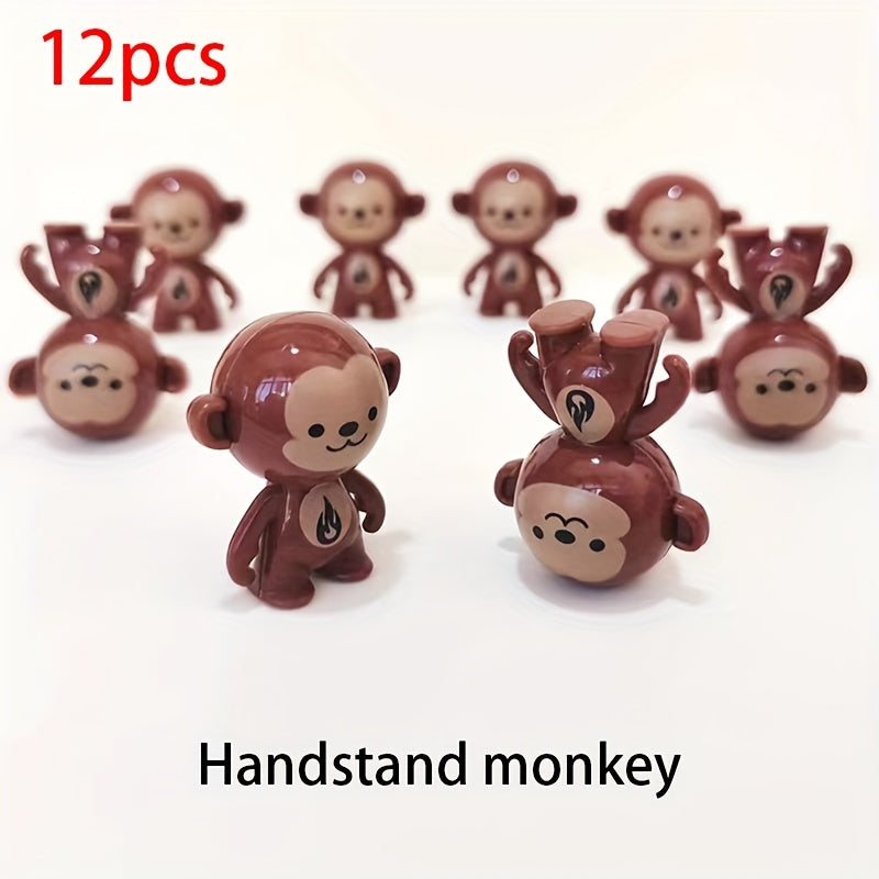 12pcs Inverted Dolls Toys Random Holiday Party Tabletop Toys