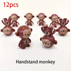 12pcs Inverted Dolls Toys Random Holiday Party Tabletop Toys