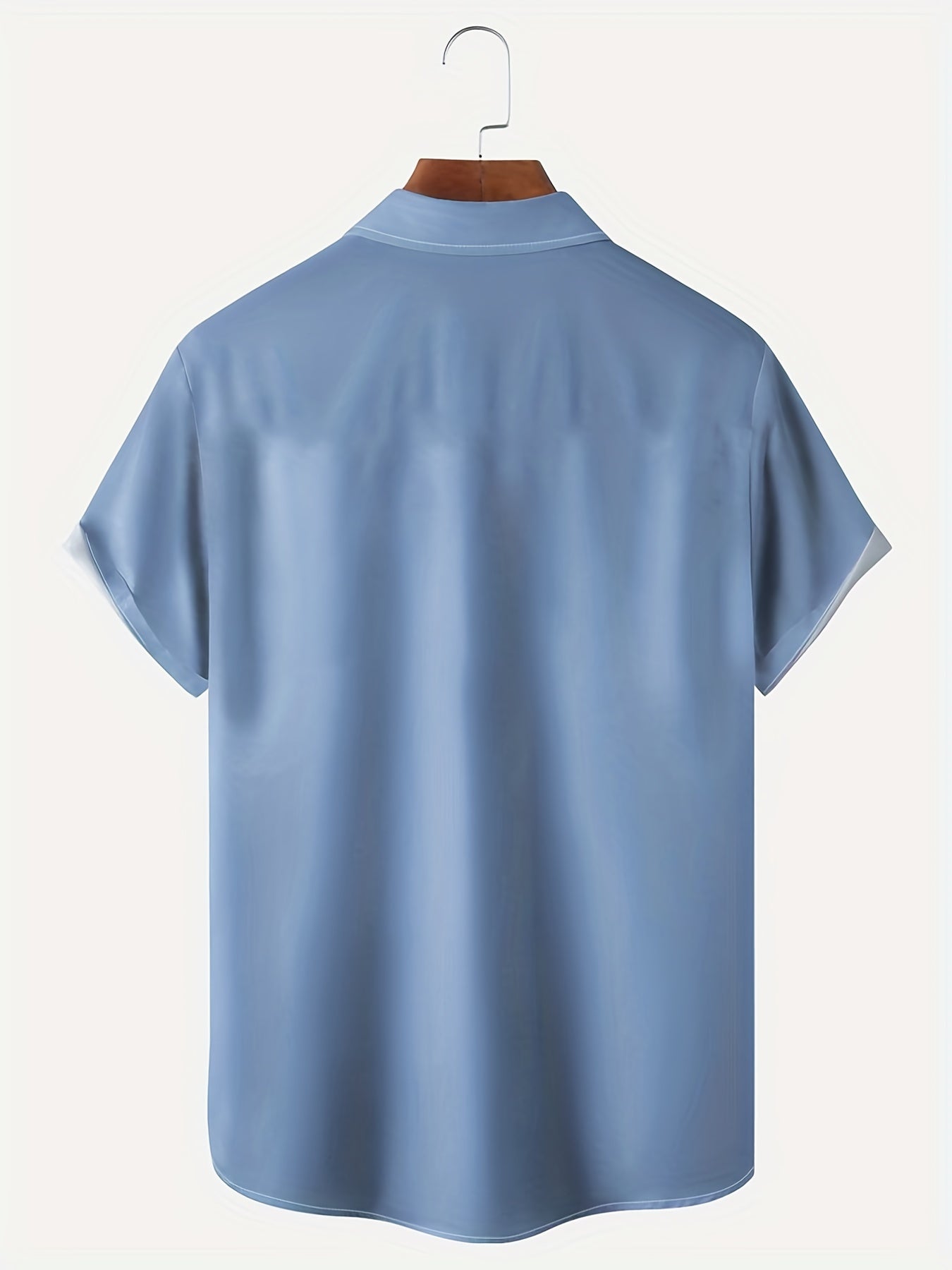 Men s Geometric Stripe Short Sleeve Shirt