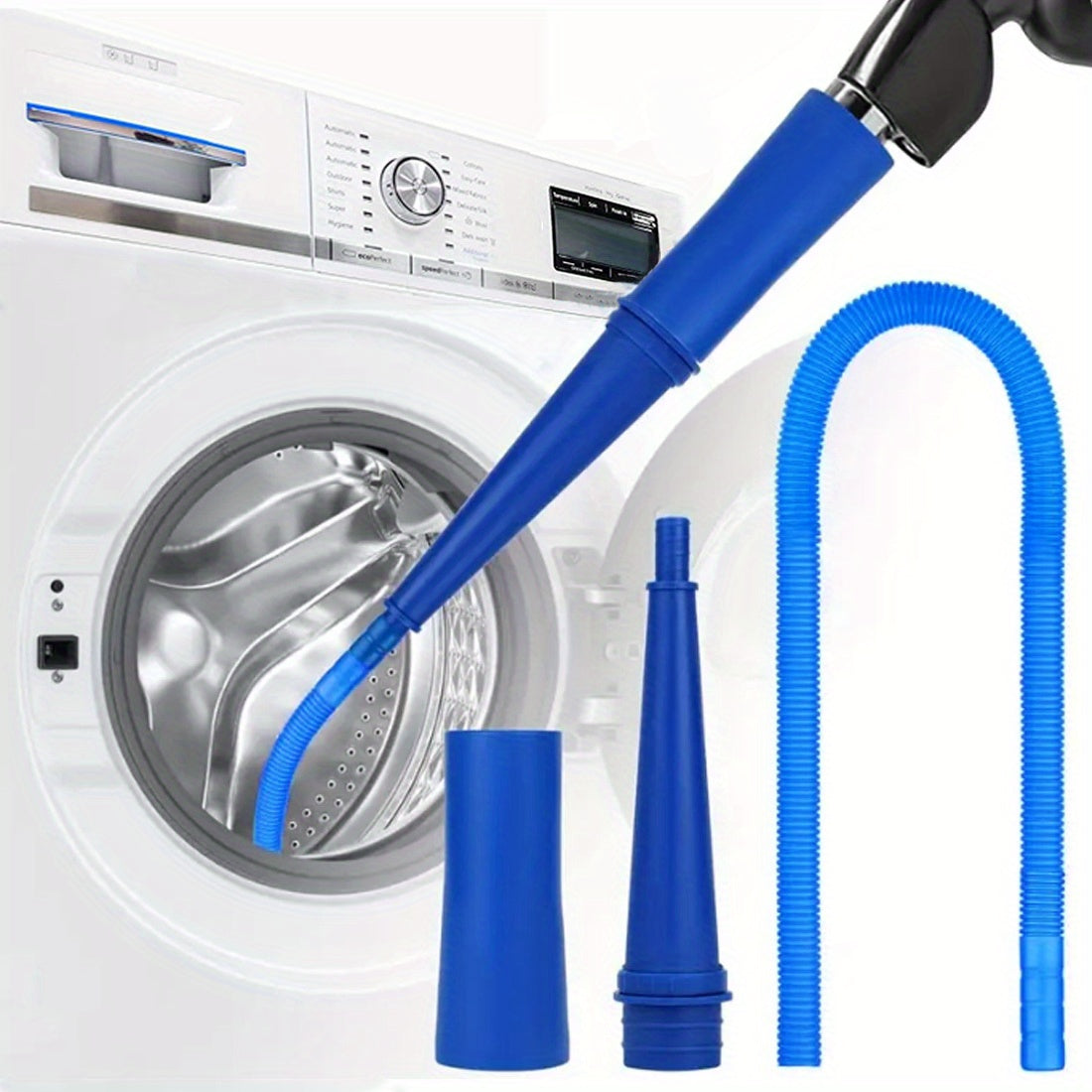 Dryer Vent Cleaner Kit Vacuum Hose Attachment Brush Lint Remover