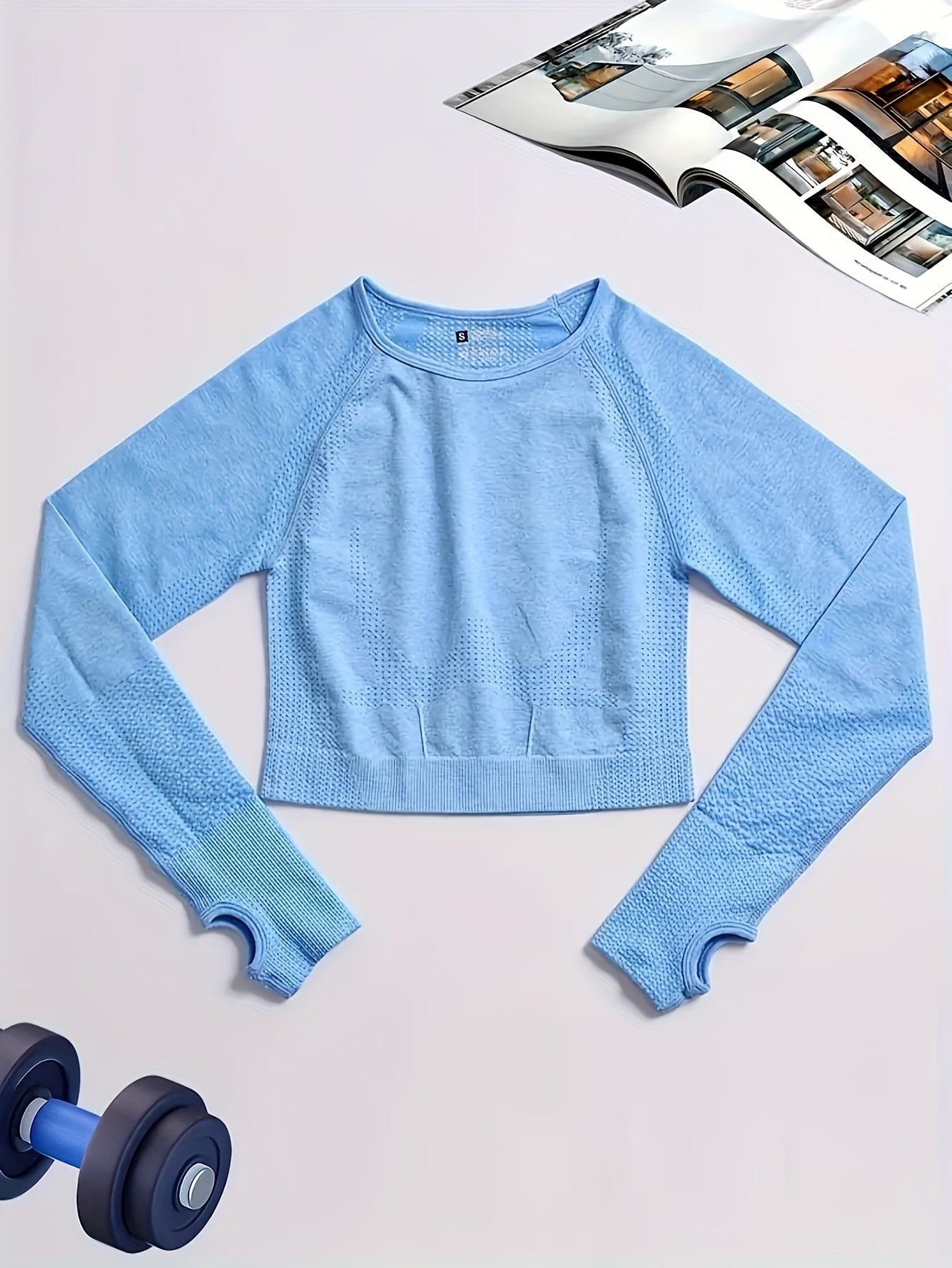 High Perf. Women's Workout Shirt Long Sleeve Quick-Drying Breathable Stretch