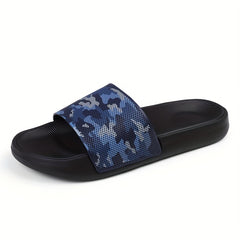 Men's Camo Household Slides, Variety of Colors