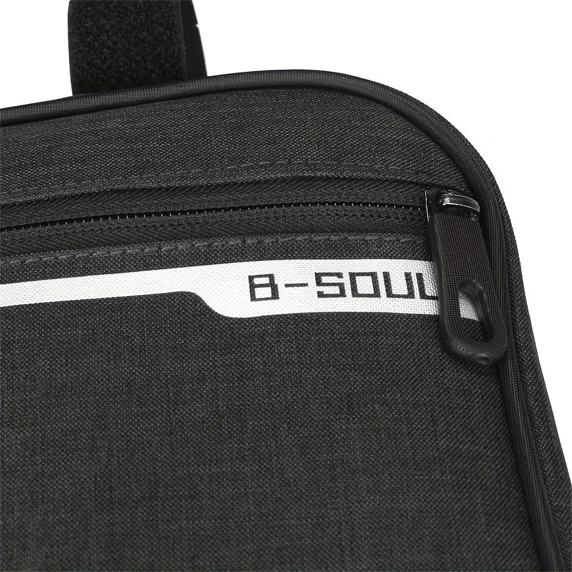 Portable Triangle Bike Bag Zipper Storage Hanging Bag