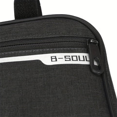 Portable Triangle Bike Bag Zipper Storage Hanging Bag