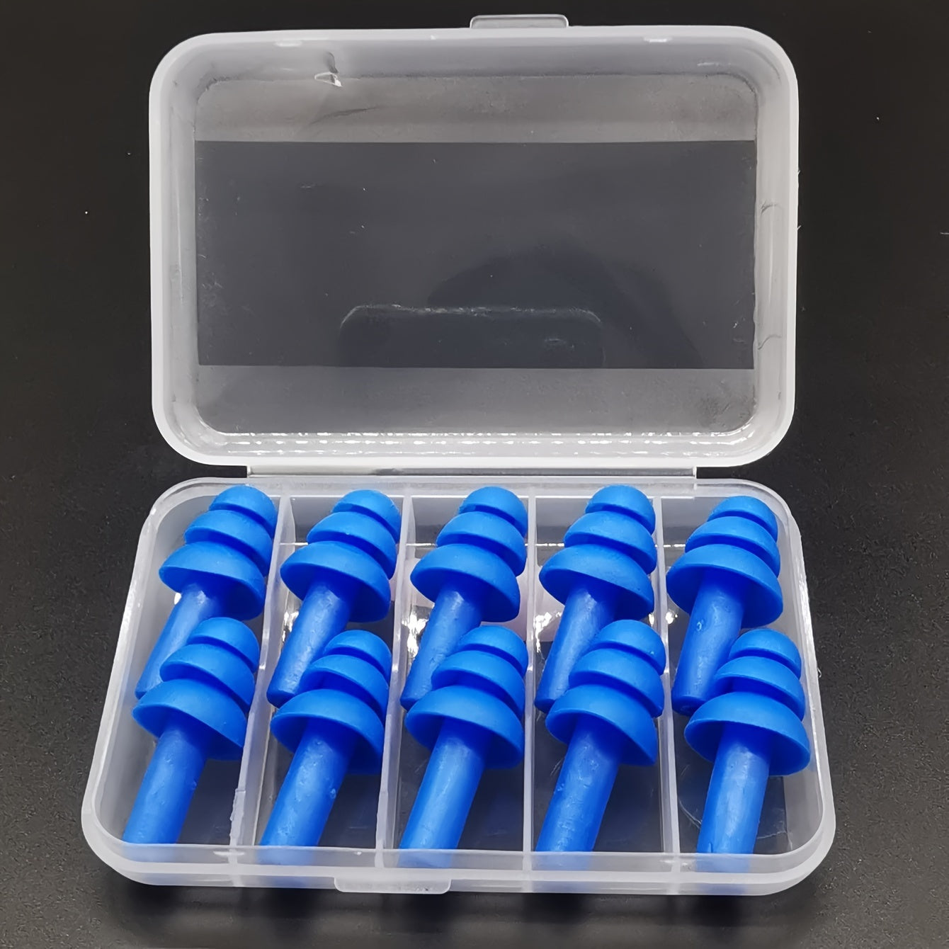 5 Pairs Round Shaft Earplugs For Swimming Anti noise Earplugs