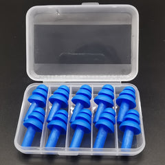 5 Pairs Round Shaft Earplugs For Swimming Anti noise Earplugs