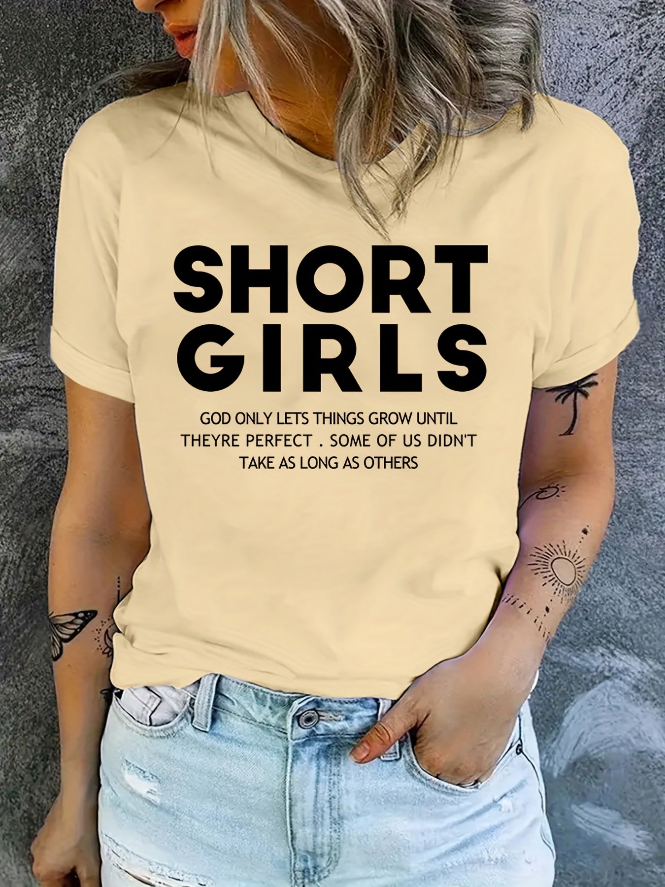 Women's Retro Letter Graphic Tee, Casual Street Style Sports T-Shirt