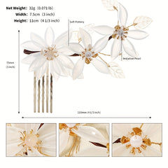 Ancient Style Hair Comb Hair Accessories Cheongsam Headdress