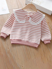 Girls' Long Sleeve Pullover Top for Kids