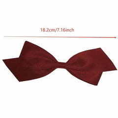 Irregular Symmetrical Bow Tie Solid Casual Necktie Decorative Shirt Bow Tie