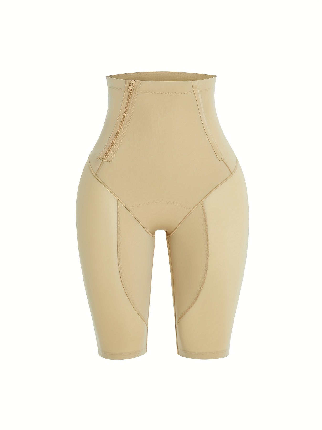 High Waist Tummy Control Butt Lifting Zipper Panties