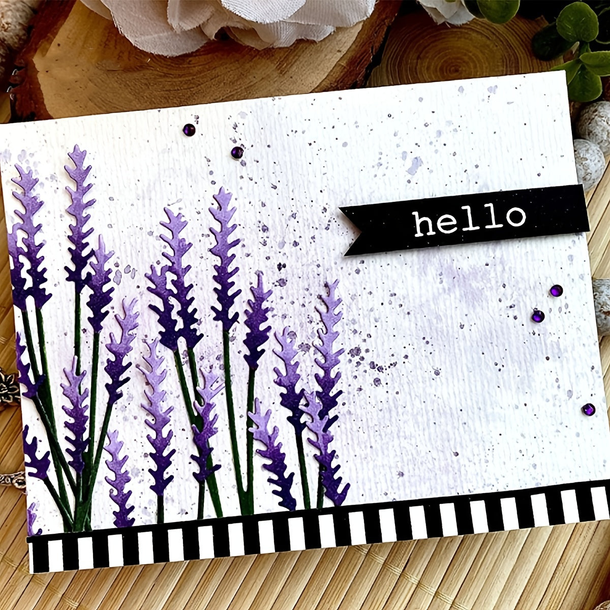 Wheat Spike Cutting Dies for DIY Scrapbooking Craft