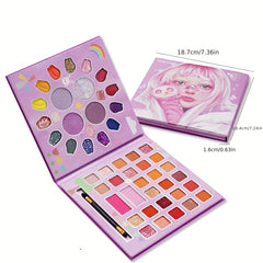 Halloween 46 Colors Eyeshadow Palette Face Painting Makeup Eyeshadow