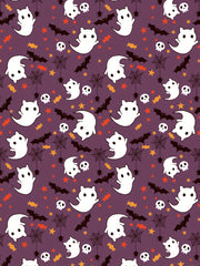 Funny Cartoon Ghost Lounge Pants for Women