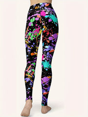 Printed Yoga Pants High Waist Leggings Women's Activewear