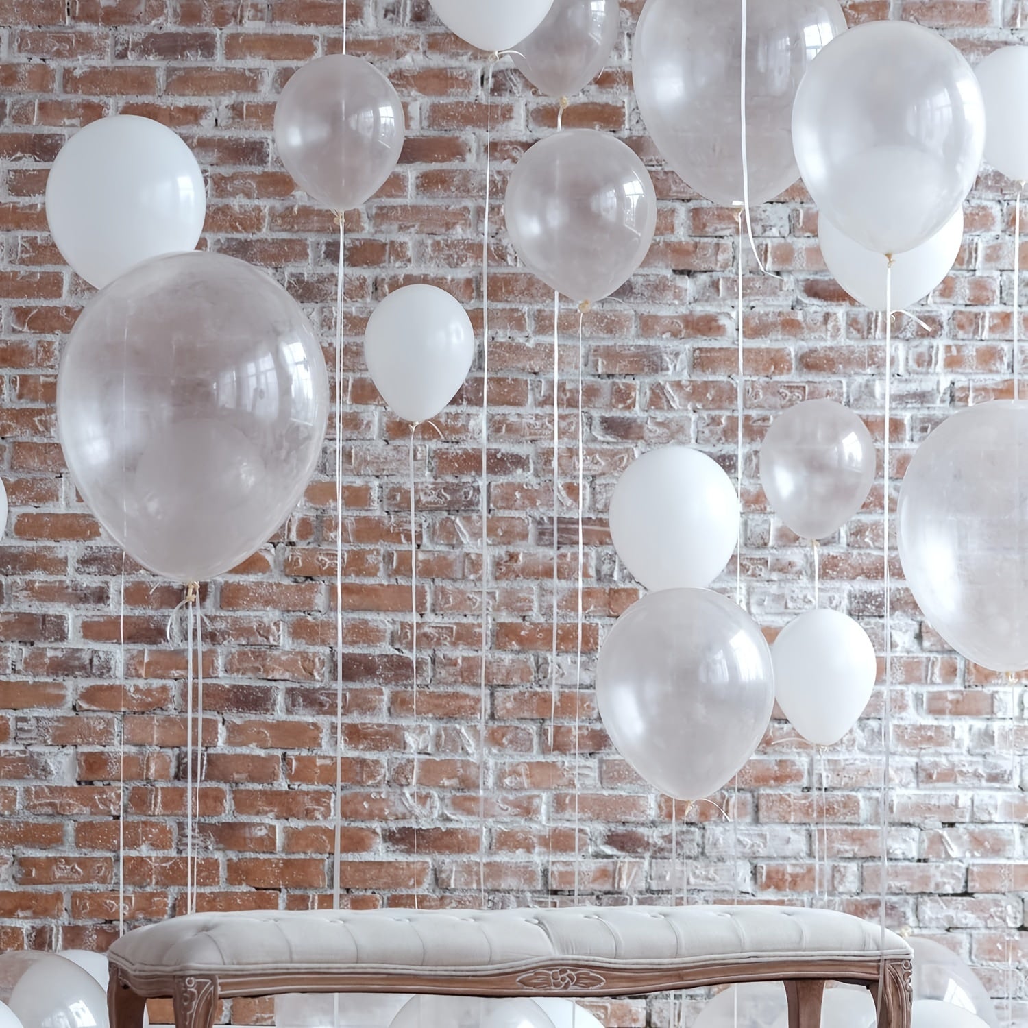 40 Clear Balloons 25 cm Transparent Latex Party Balloon Wedding Christmas Decor