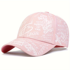 Men's Graffiti Baseball Cap Hip Hop Hat