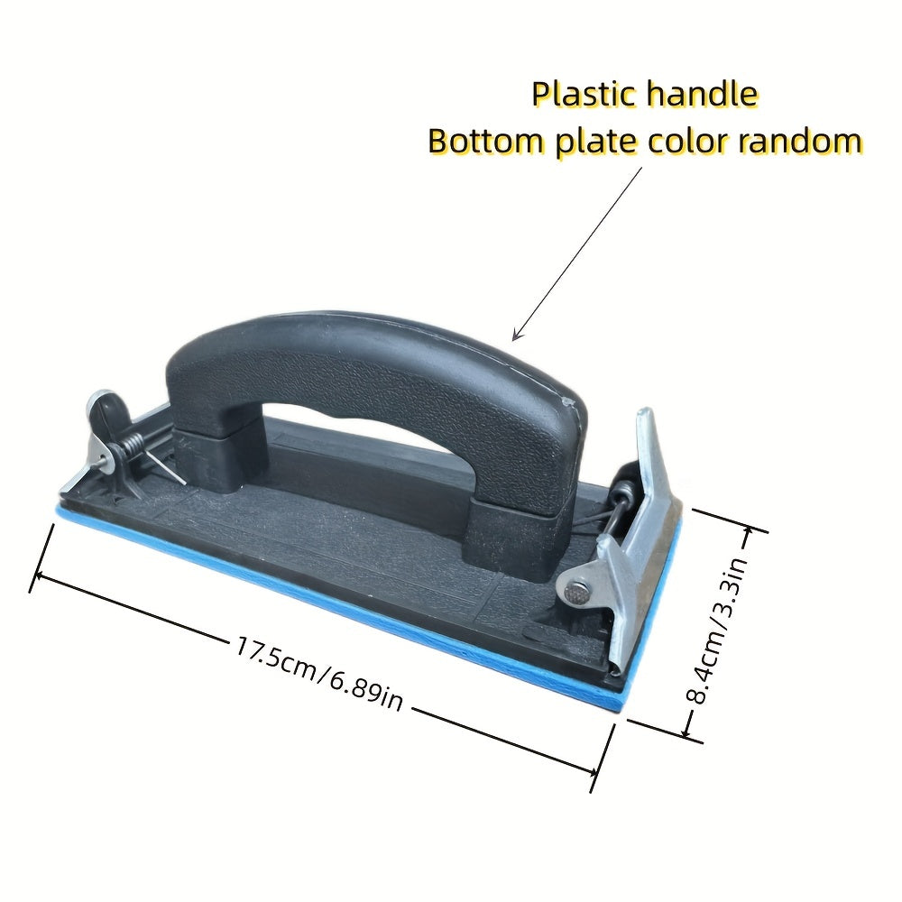 Sandpaper Holder Sanding Clip Wall Polishing Tool Hand Sandpaper Machine