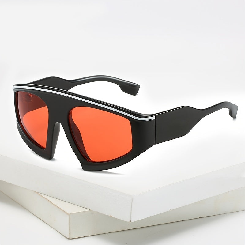 Men's Large Frame Sports Sunglasses for Outdoor Activities