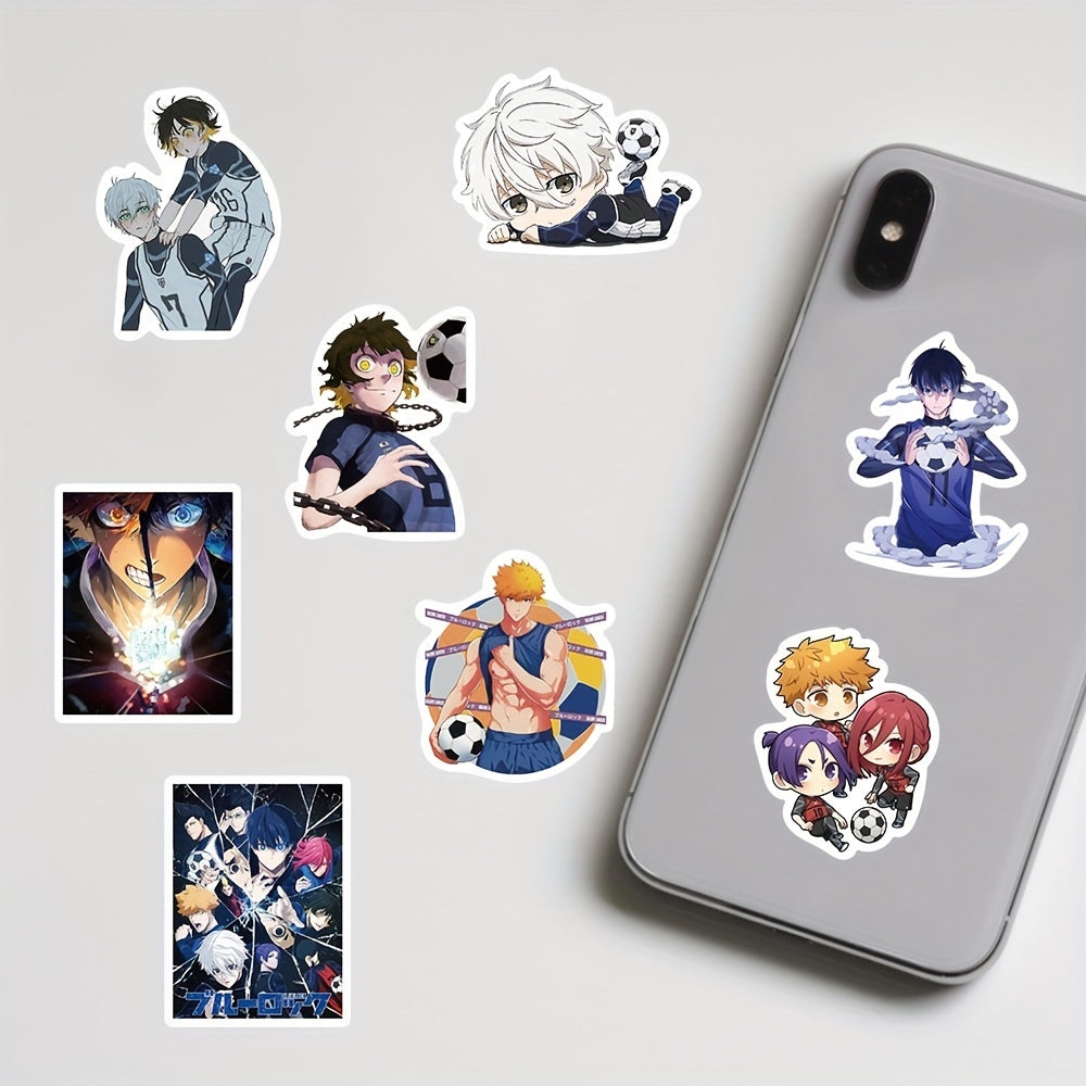 50pcs Anime Stickers Scrapbooking Motorcycle Skateboard Bicycle PVC Waterproof