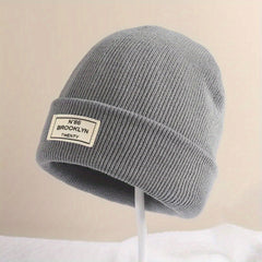 Kids Brimless Knitted Hat for Boys and Girls