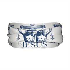Jesus Unisex Sports Headband Moisture Wicking Breathable Polyester