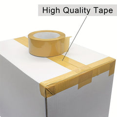 High Viscosity 45u Packing Tape, 90m, Waterproof, Writable, Brown