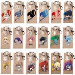 Anime Cartoon Keychain Keyrings - Ideal Gift for Anime Fans