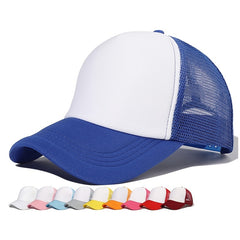 Mesh Baseball Hat Sun Protection Peaked Cap
