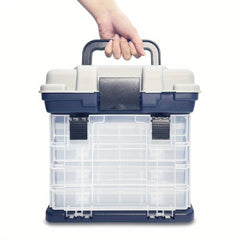 5 Layer Portable Lure Box Sea Fishing Boats Fishing Gear Toys Jewelry Cosmetics