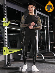 Men's Compression Set: T shirt & Leggings for Gym Workout Running