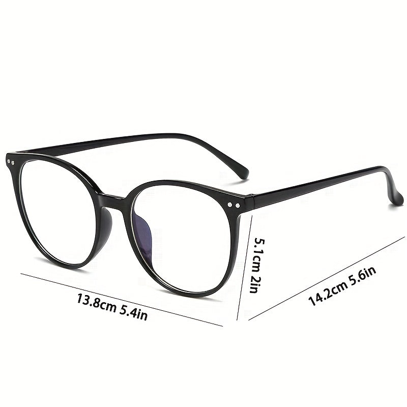 Cat Eye Clear Lens Glasses Anti Light Casual Computer