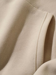 Letter Print Kangaroo Pocket Hoodie Casual Long Sleeve Drawstring Hoodies