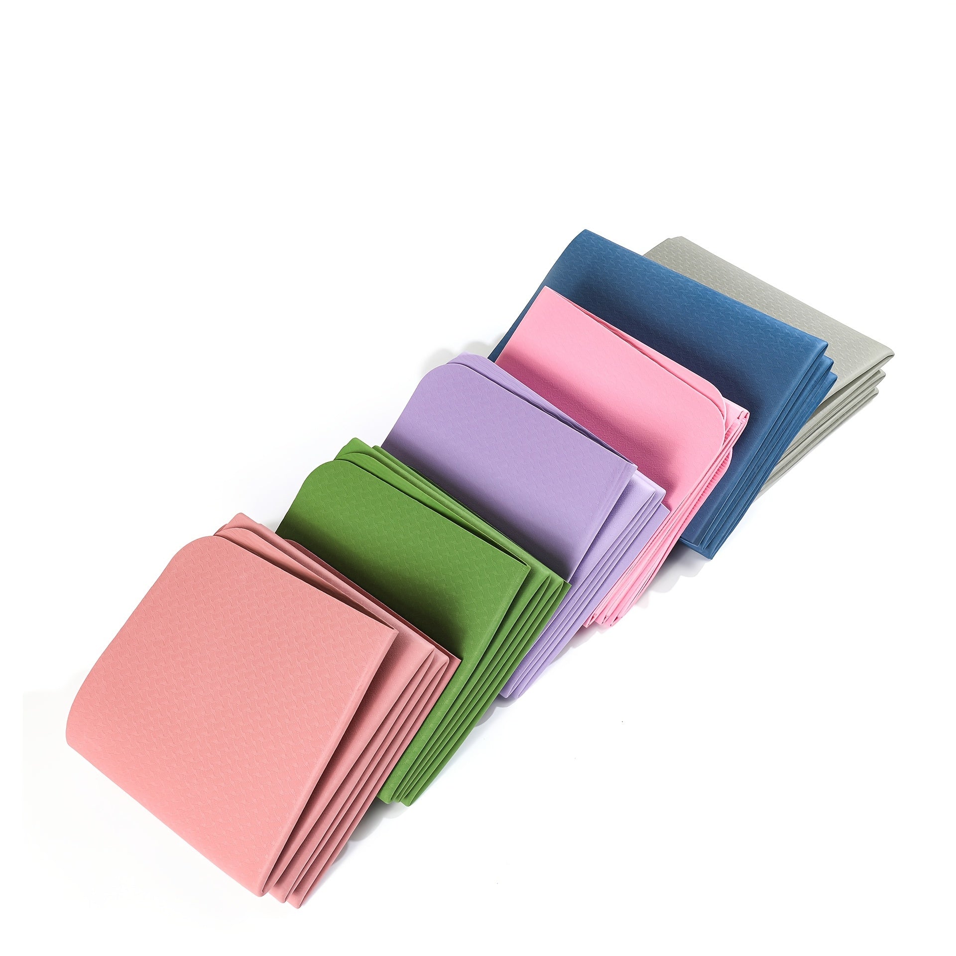 Non Slip Foldable Yoga Mat Lightweight Portable Durable