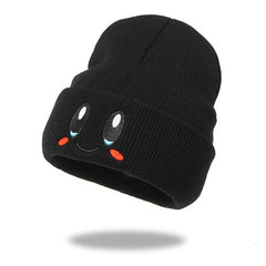Big Eye Embroidered Cartoon Beanie Hat
