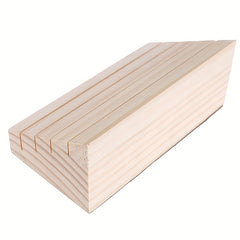 Wooden Poker Card Holder Stand for Parties