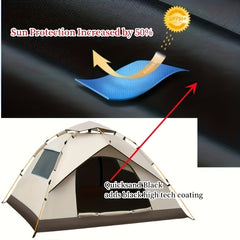 Portable Outdoor Camping Tent Automatic Pop Up Tent