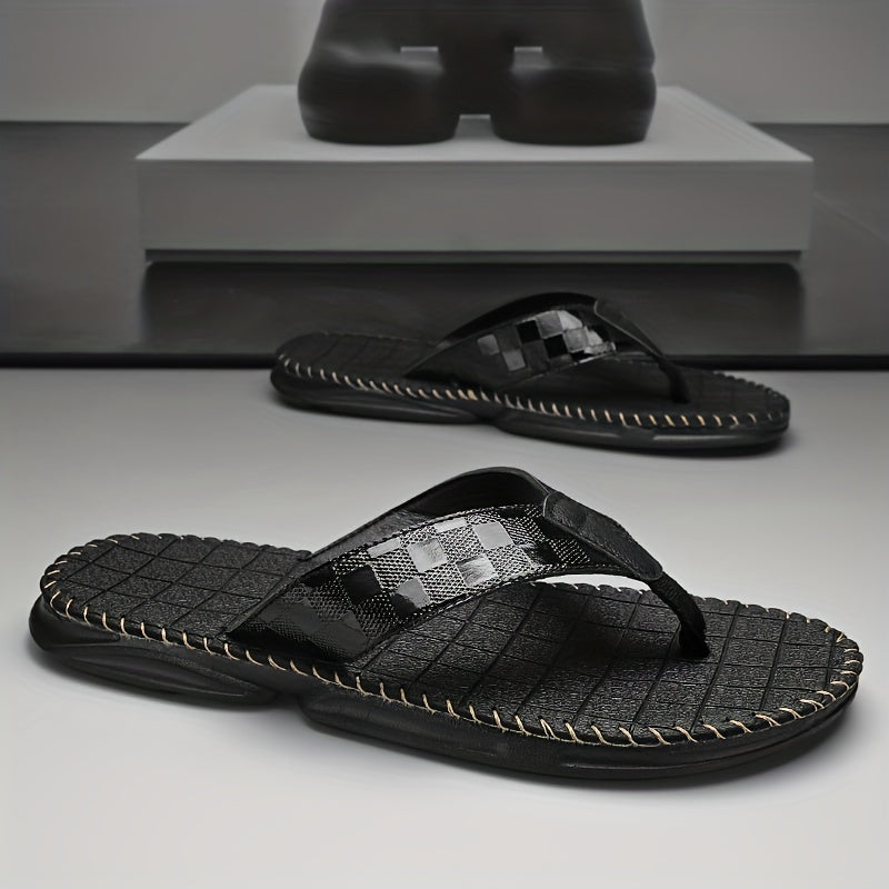 Men's Thong Sandals Non Slip Flip flops Beach Shoes