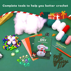 Crochet Material Bag Gift Decoration DIY Halloween Christmas