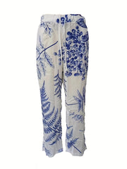 Tie Dye Drawstring Sweatpants Straight Leg Casual Pants for Men